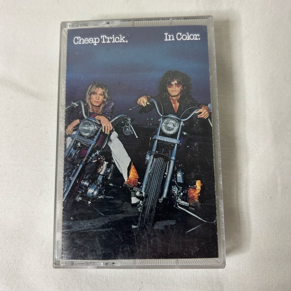 Cheap Trick In Color 1977 Cassette Tape
